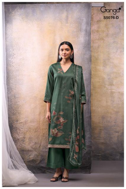 Ganga evelia 5076 buy dress material wholesale online